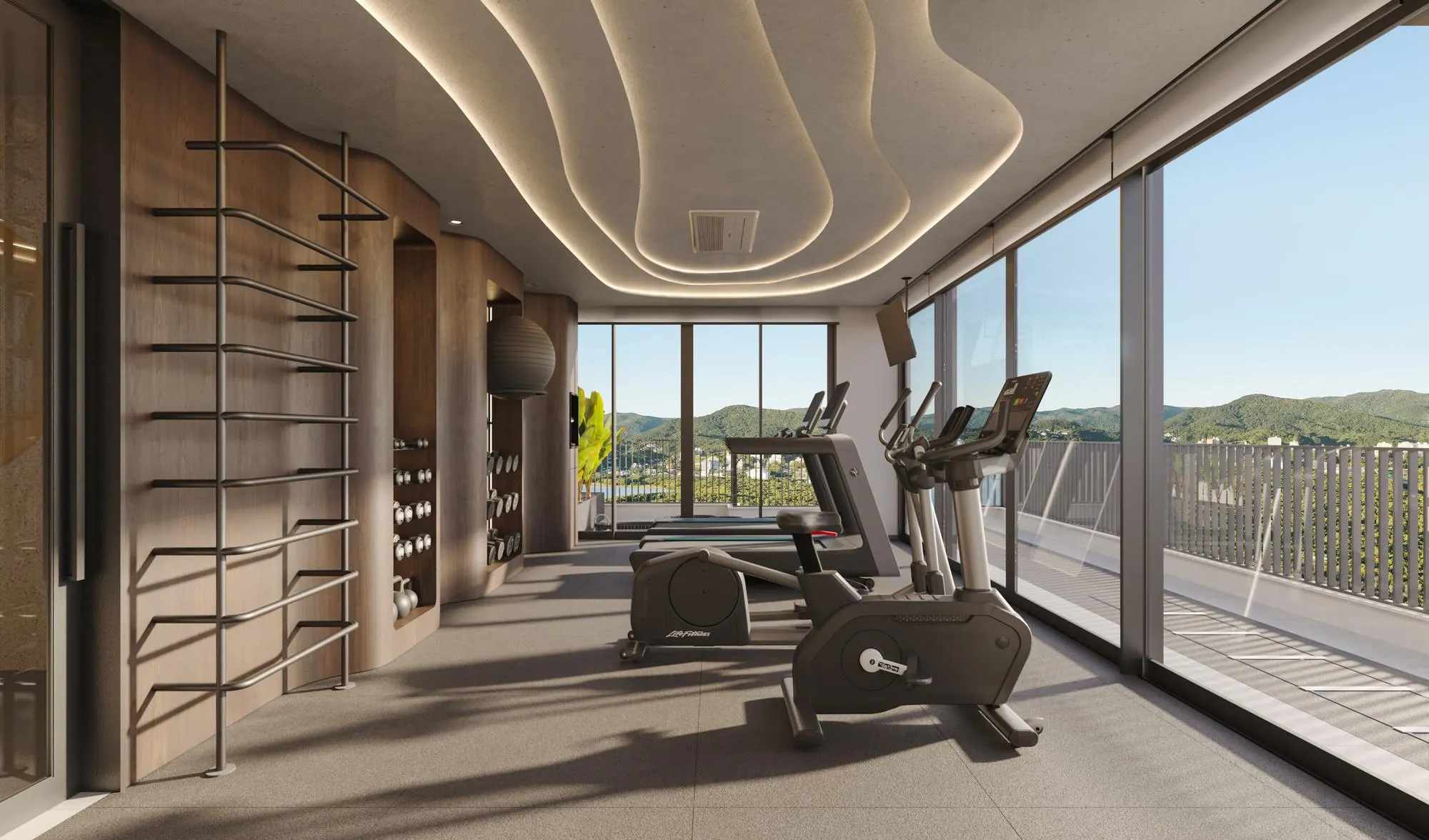 Aura Residence, fitness
