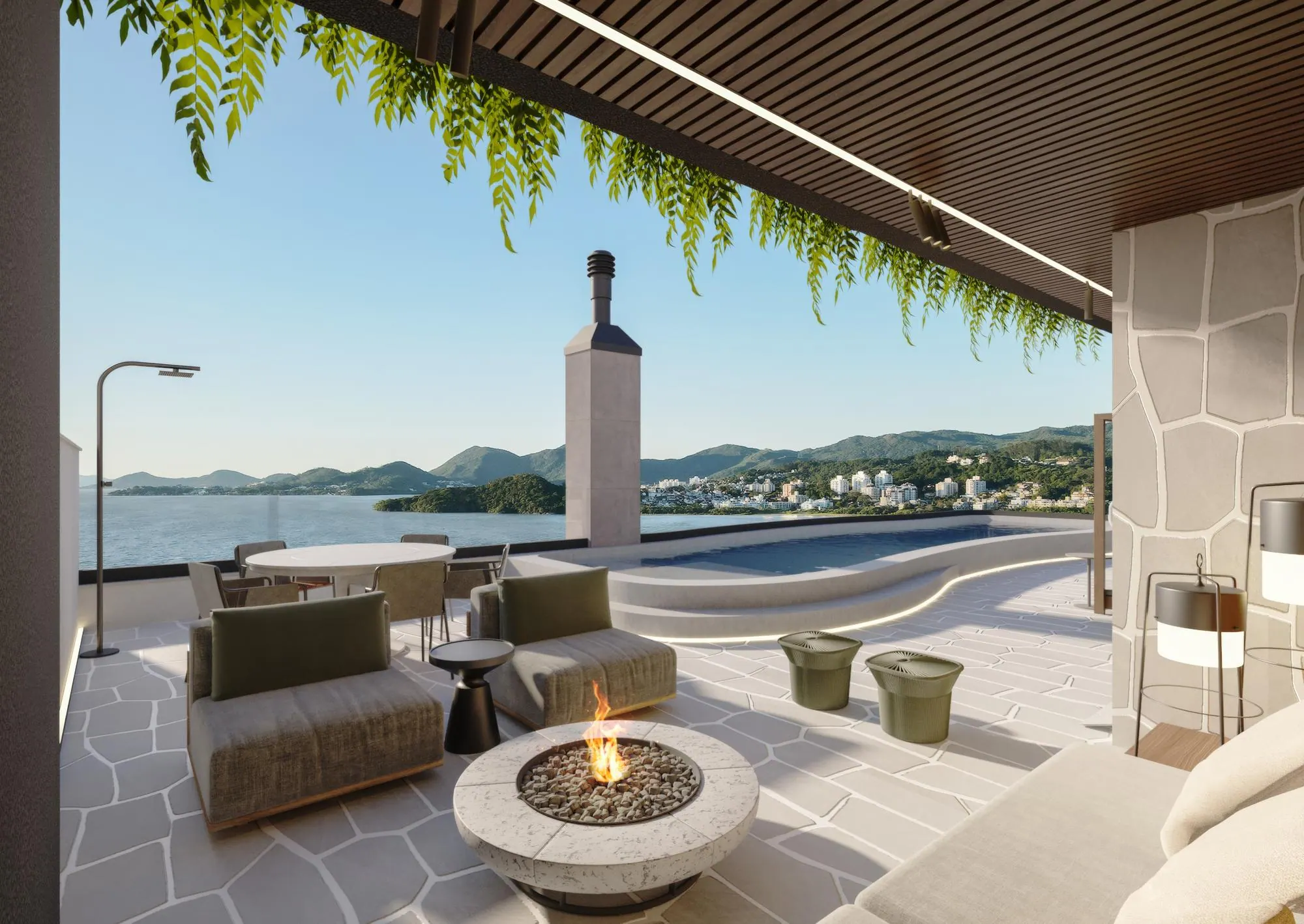 Aura Residence, piscina