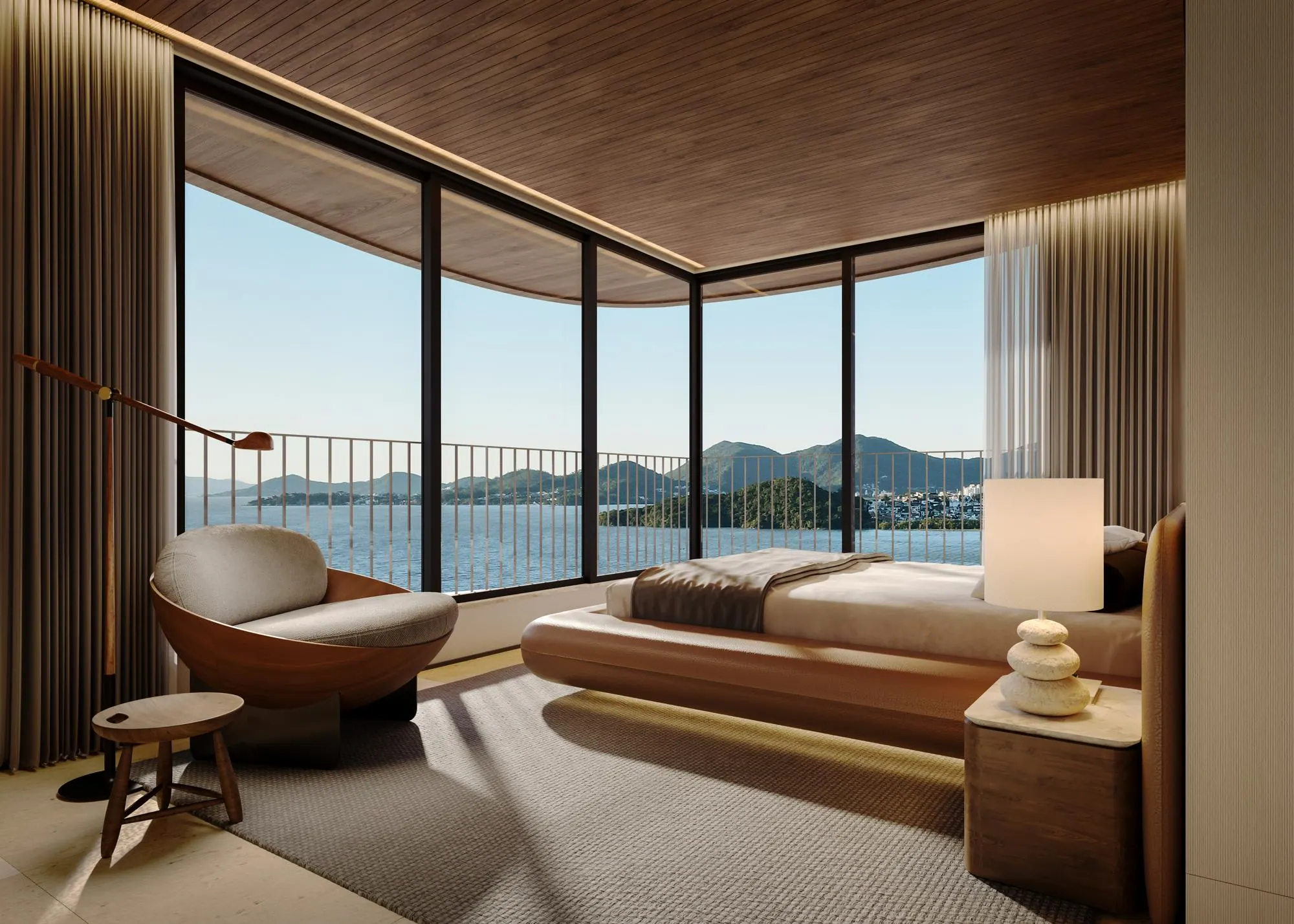 Aura Residence, suíte