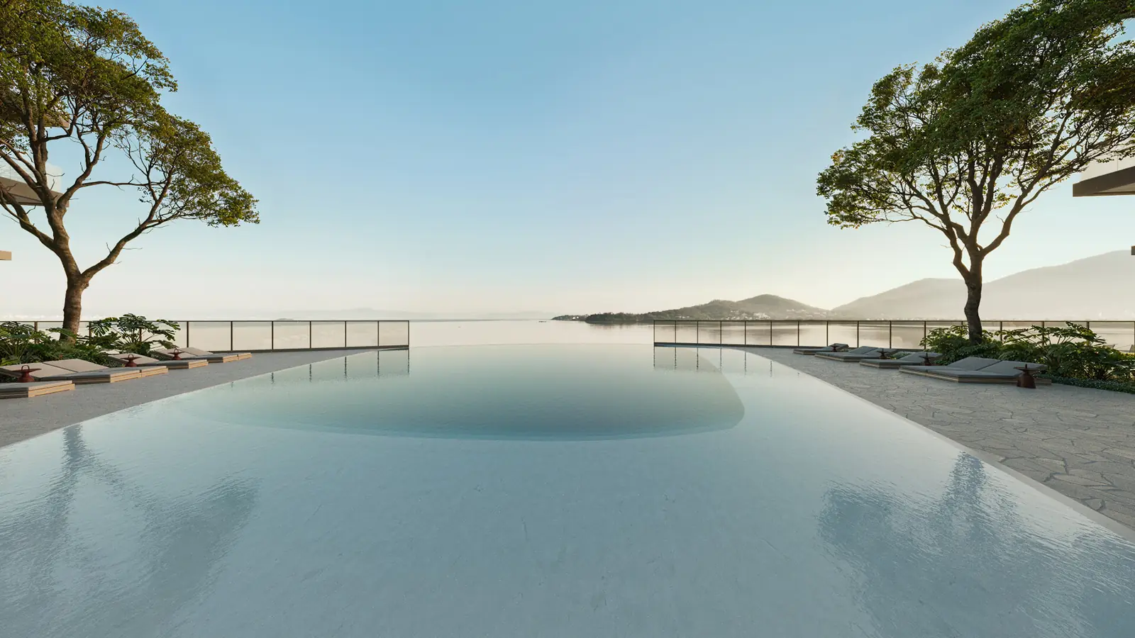 D/Season Residence Club, piscina e baía norte