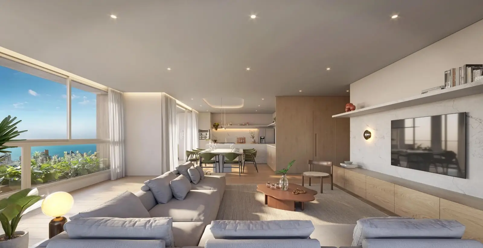 D/Sense Home Design, estar e jantar
