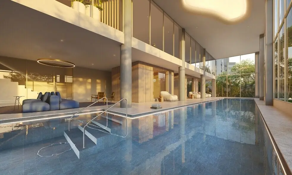 D/Sense Home Design, piscina térmica