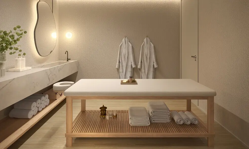 D/Sense Home Design, spa e massagem