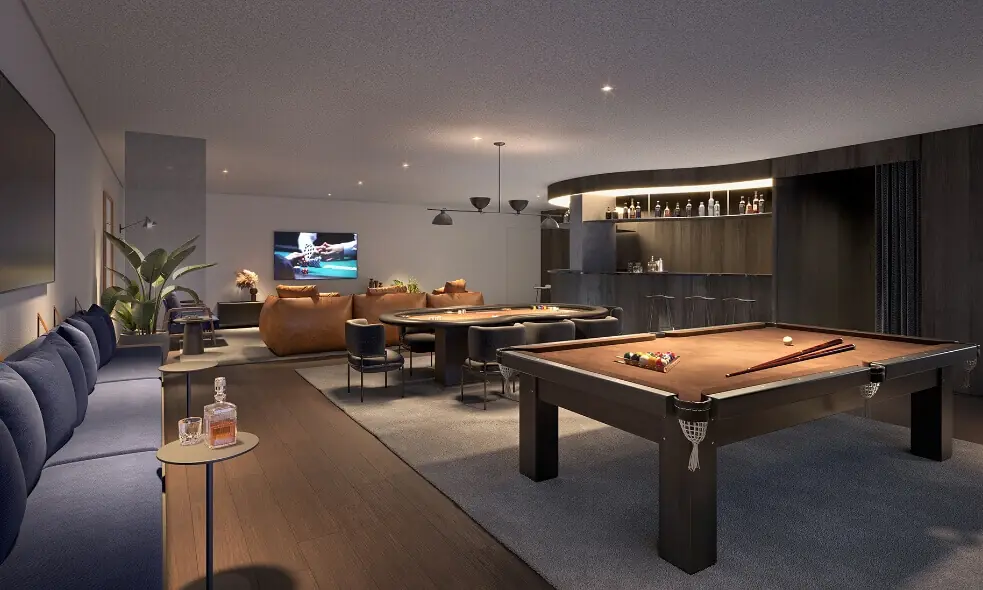 D/Sense Home Design, sports bar