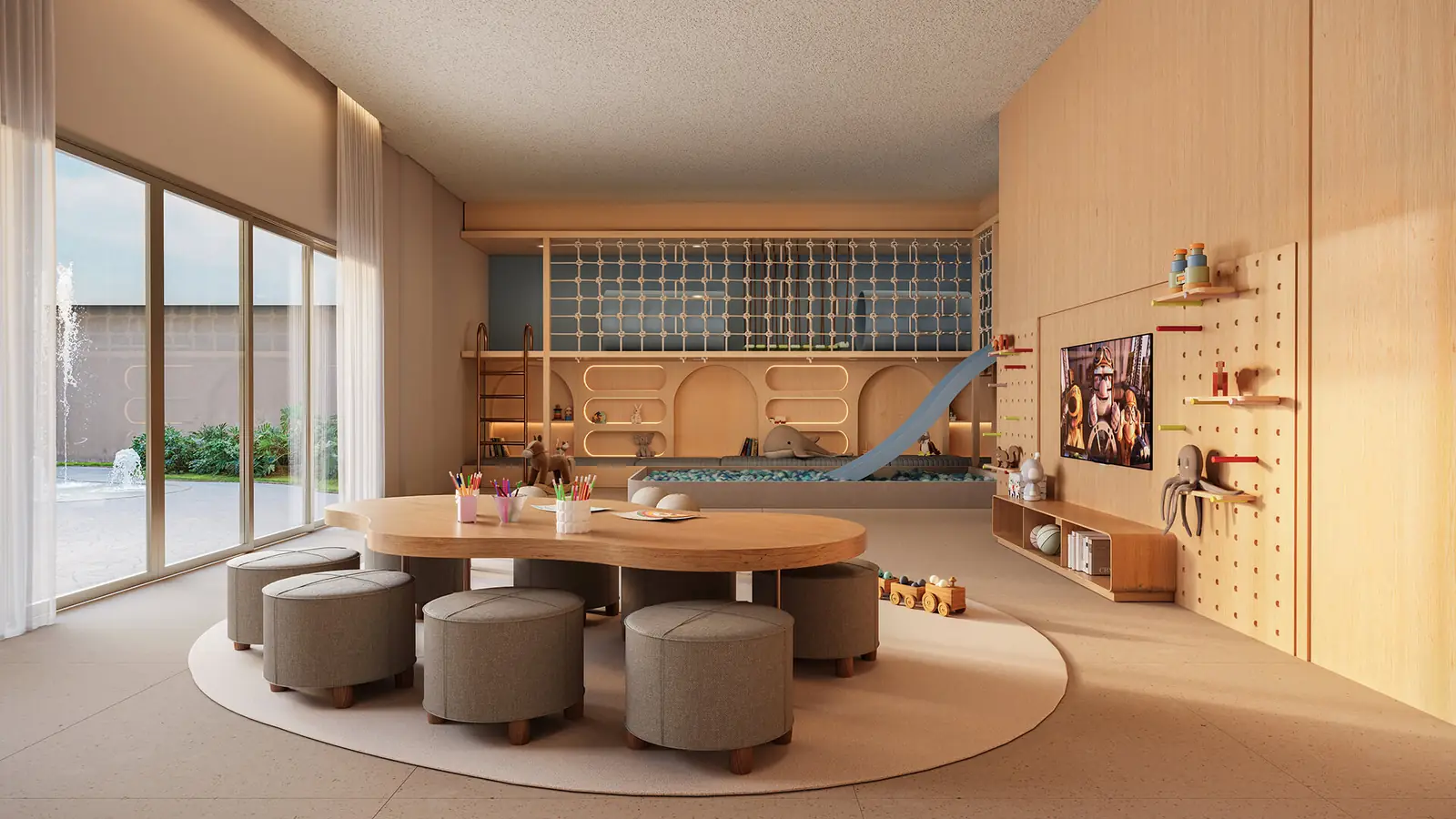 D/Verse Beach Concept, espaço kids