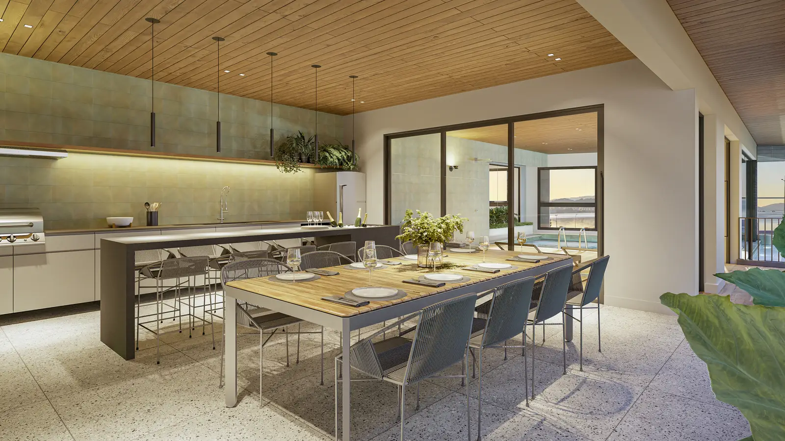 D/Vert Residence Club, pool lounge