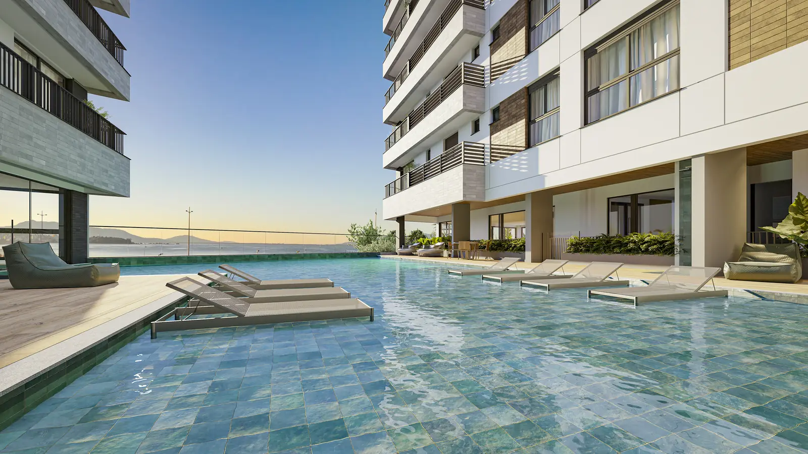 D/Vert Residence Club, prainha