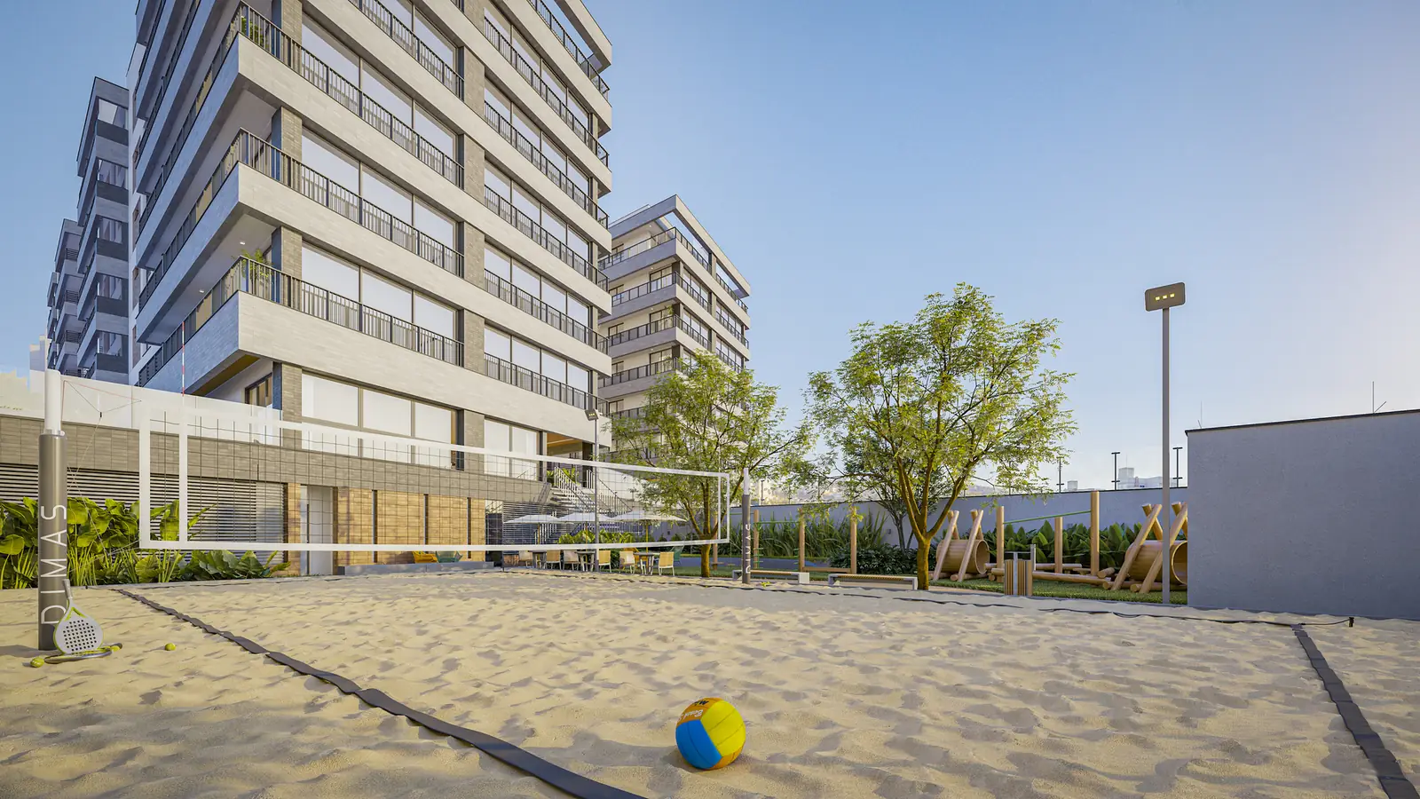 D/Vert Residence Club, quadra