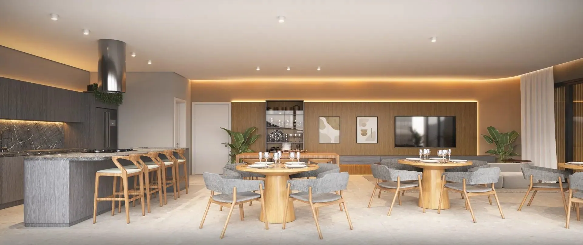 Malta Residence, espaço gourmet