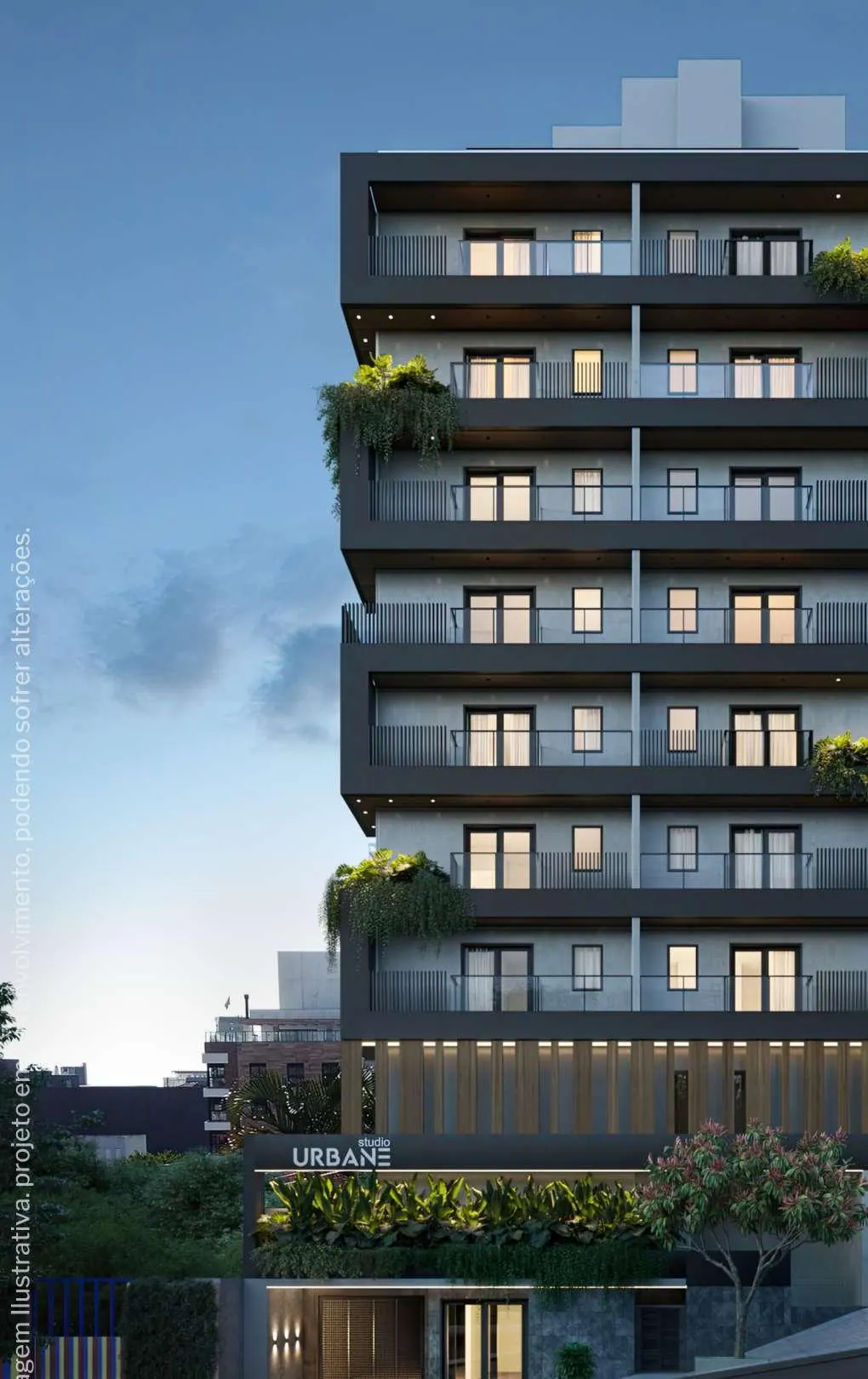 Studio Urbane, à noite