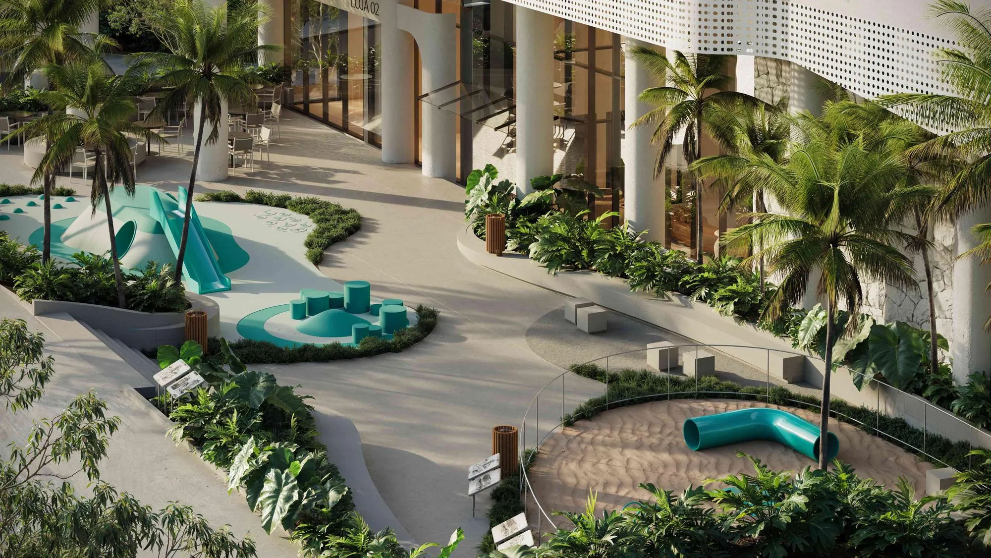 Zenn Living Residence, boulevard