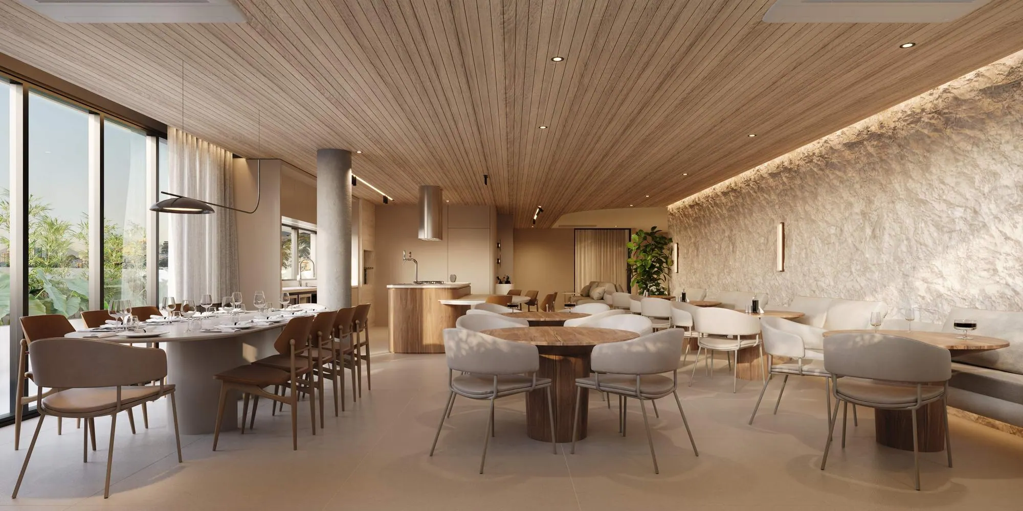Zenn Living Residence, espaço gourmet