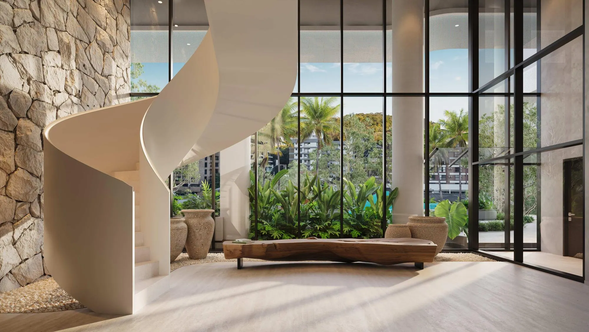 Zenn Living Residence, hall de entrada