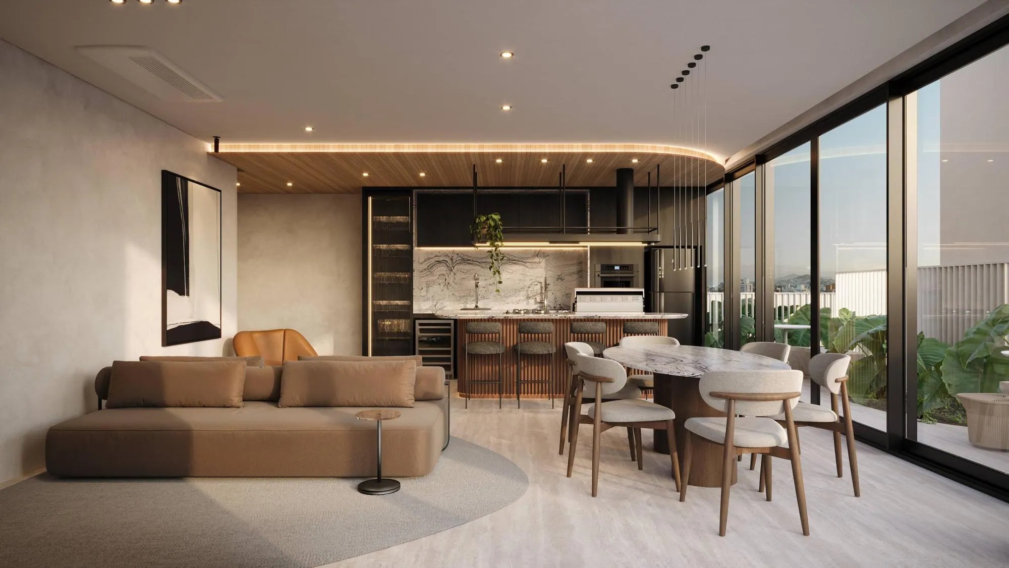 Zenn Living Residence, lounge