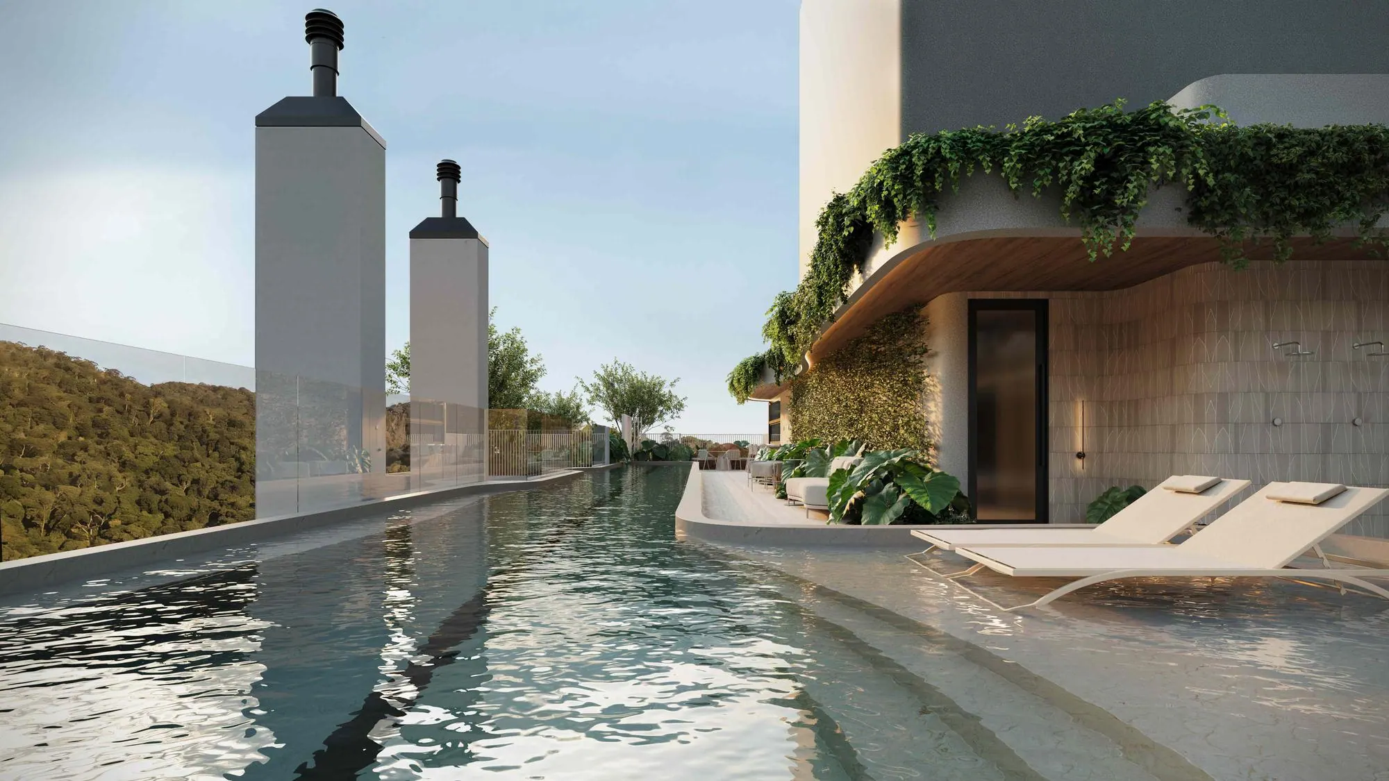 Zenn Living Residence, piscina
