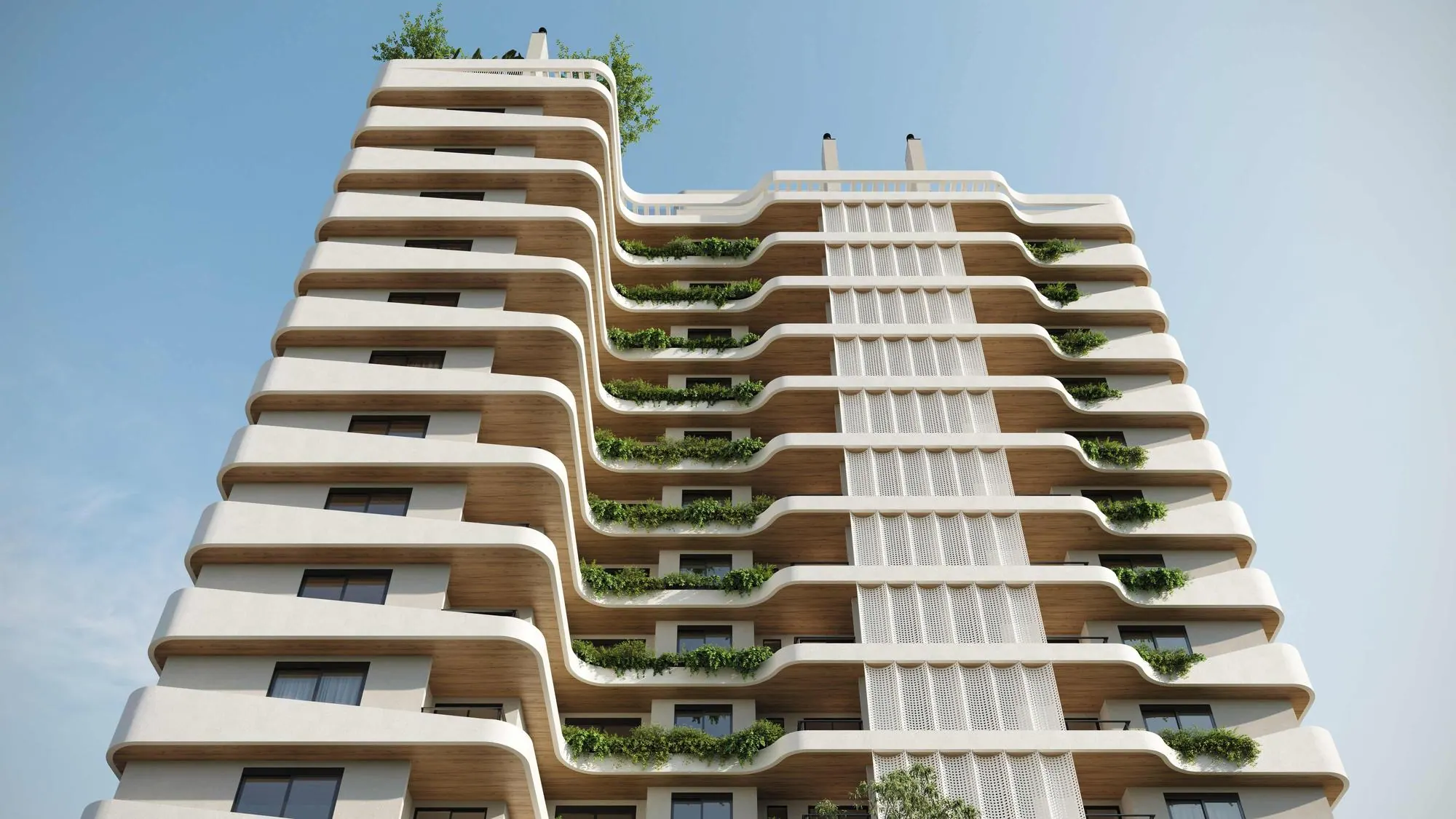 Zenn Living Residence, a rua